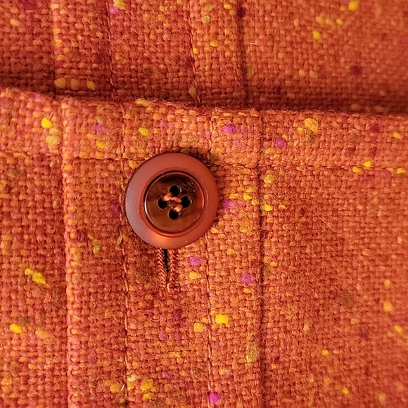 ESCADA VINTAGE size 42 Orange Jacket. Like new. - Picture 15 of 16